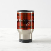Tartan Wemyss de coeur de tasse de voyage - (Centre)