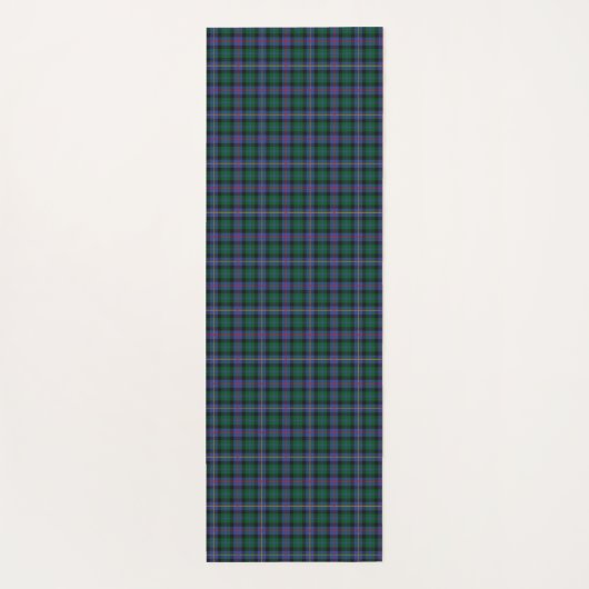 Tartan Yoga Mat w/out uw initiaal(s) of naam (Achterkant)