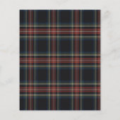 Tartanpapierblad (Achterkant)