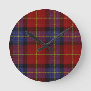 Tartanpatroon Ronde Klok