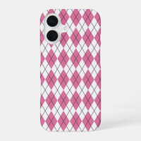 Tartanpatroon Roze Jaren 70