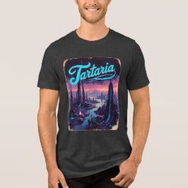 Tartaria Conspiracy Sci-Fi Vintage Tri-Blend Shirt