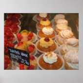 Tartes aux fruts - Franse banketbakkersindustrie Poster (Voorkant)