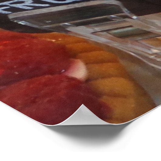 Tartes aux fruts - Franse banketbakkersindustrie Poster (Hoek)