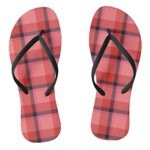 Tartontwerp Teenslippers
