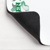 TarValon.Net Green Scattered Pennants Mousepad Muismat (Hoek)