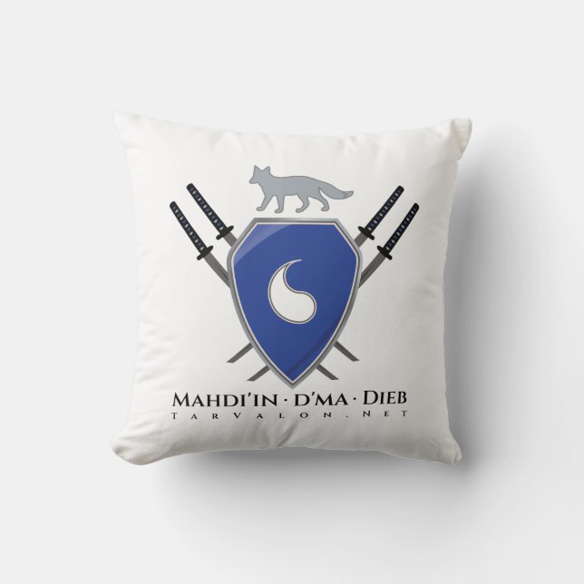 TarValon.Net MDD Shield Crest Pillow Kussen (Voorkant)