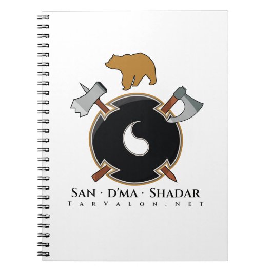 TarValon.Net SDS Regalia Notitieboek (Voorkant)
