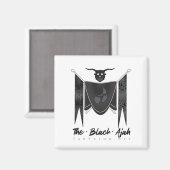 TarValon.Net zwarte magneet (Voorkant / Achterkant)