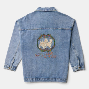 Tarwe Schotse Terrier MOM Denim Jacket