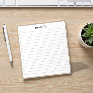 Tarwe Takenlijst Minimalistische Leraar Organizer Notitieblok