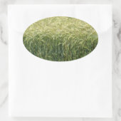 Tarwe - Tasty! Ovale Sticker (Tas)