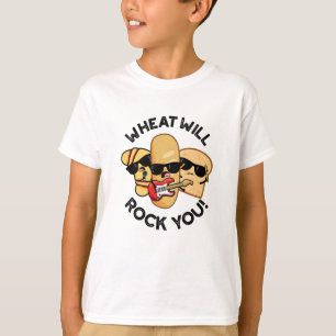 Tarwe Zal Je Rocken Grappige Voedsel Grappen T-shirt