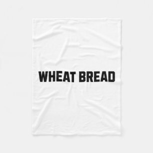 Tarwebrood Grappig Kostuum Halloween Fleece Deken