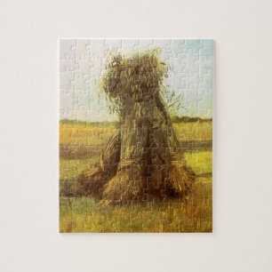 Tarwehalmen door Vincent van Gogh Legpuzzel