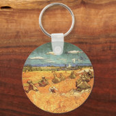 Tarweschooven met maaier door Vincent van Gogh Sleutelhanger (Voorkant)