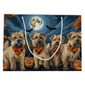 Tarweterriër Halloween Spooky Groot Cadeauzakje (Achterkant)