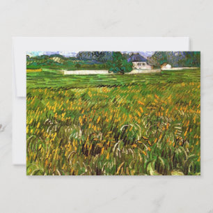 Tarweveld bij Auvers van Vincent van Gogh