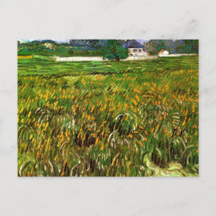 Tarweveld bij Auvers van Vincent van Gogh Briefkaart