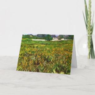 Tarweveld bij Auvers van Vincent van Gogh Kaart