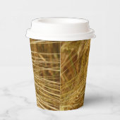 Tarweveld. Het is oogsttijd! Papieren Bekers (Rechts)