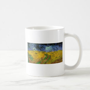 Tarweveld met koeien koffiemok
