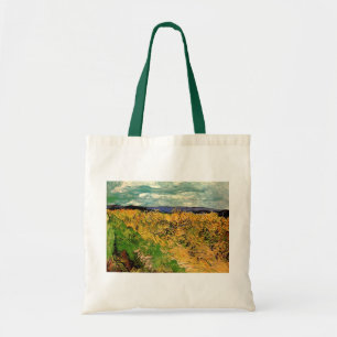 Tarweveld met korenbloemen door Vincent van Gogh Tote Bag
