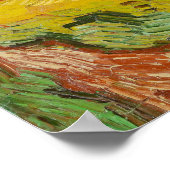 tarweveld met kraaien poster (Hoek)