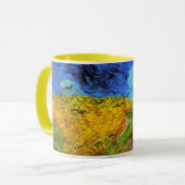 Tarweveld met Kroes Van Gogh Fine Art Mok (Voorkant links)
