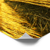 Tarweveld na oogst poster (Hoek)