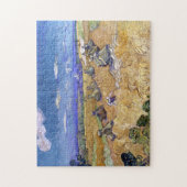 Tarwevelden met Reaper | Vincent van Gogh Legpuzzel (Verticaal)