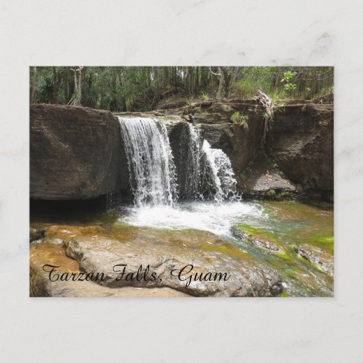 Tarzan Herfsten, Guam Briefkaart (Voorkant)