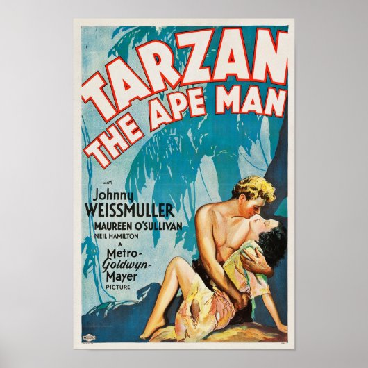 Tarzan het Man van Ape - het Poster van de Film (Voorkant)