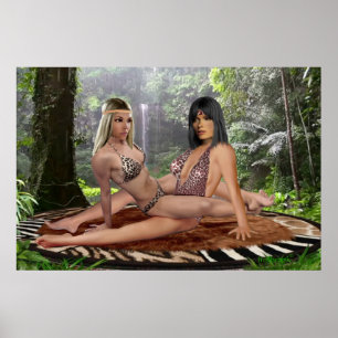 TARZANA SCHAREN LUANA #2 POSTER
