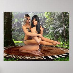 TARZANA SCHAREN LUANA #3 POSTER