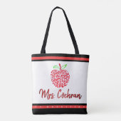 Tas Apple-leerling Aangepast schoolprogramma (Achterkant)