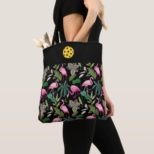 Tas Black Flamingo (Dichtbij)