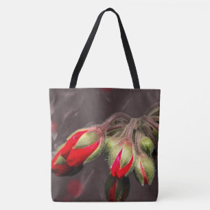 Tas bloeit rood en donker