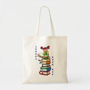 Tas/boekzak van Kind en lezer Tote Bag