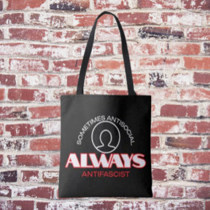 Tas-bondgenoot Antifascist: Statement Carry-All Draagtas