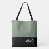 Tas 'Chic Bride' boodschappentas (Achterkant)