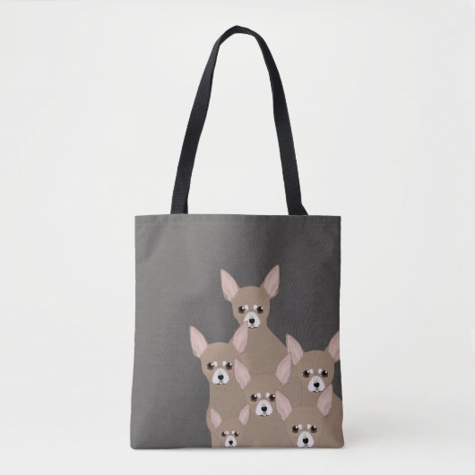 Tas Chihuahuas Allover (Voorkant)
