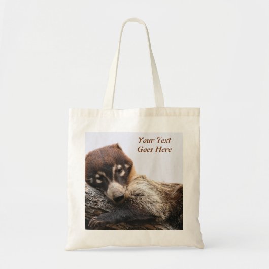 Tas: Coatimundi #4 (budget) Tote Bag (Voorkant)