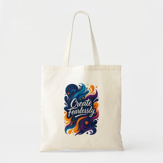 Tas 'Create Fearlessly' – Fearless Serie (Voorkant)