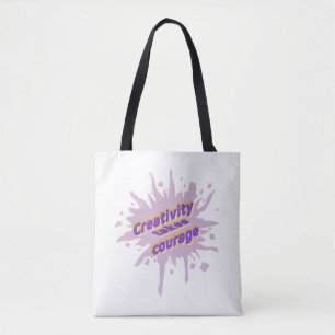 Tas 'Creativiteit vraagt moed'