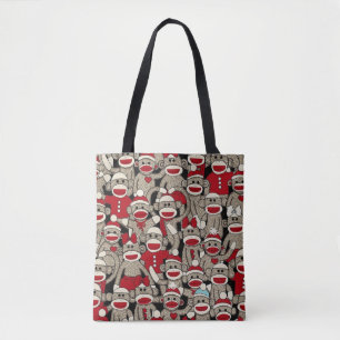 tas "Cute Sock Monkey"