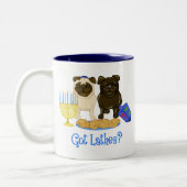 T'as des Latkes ? Hanoukka Carlin Mugs (Gauche)