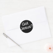 T'as eu Jésus ? Autocollant (Enveloppe)