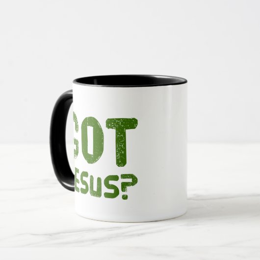 T'as eu Jésus ? Café Mug (Devant gauche)
