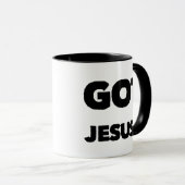 T'as eu Jésus ? Café Mug (Devant droit)
